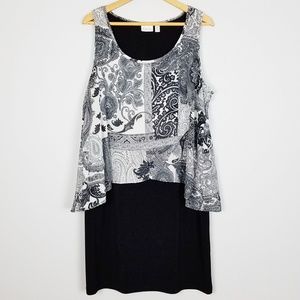 Kim Roger's Plus Size 1X Sleeveless Dress